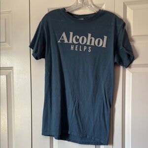 Blue Graphic T-Shirt